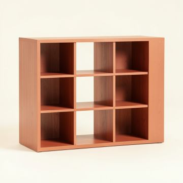 Cedar Canyon Desktop Shelving Unit - Terracotta (synthetic illustration; no displayed measurements)