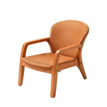 Clay Bluff Outdoor Lounge Chair - Terracotta