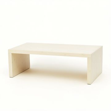 Field Crest Desktop Monitor Riser - Ivory (synthetic illustration; no displayed measurements)