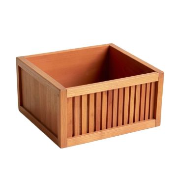 Field Bridge Empty Furniture-Style Litter Enclosure - Terracotta