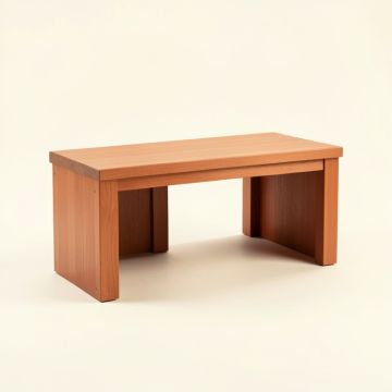 Lake Dale Narrow Outdoor Storage Bench - Terracotta (synthetic illustration; no displayed measurements)