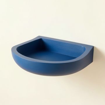 Hazel Bend Wall-Mounted Cat Perch - Blue (synthetic illustration; no displayed measurements)