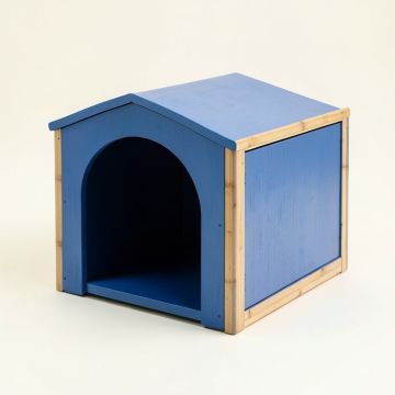 Reed Bluff Empty Furniture-Style Litter Enclosure - Blue (synthetic illustration; no displayed measurements)