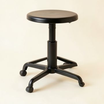 Galen Height Adjustable Lab Stool (synthetic illustration; no displayed measurements)