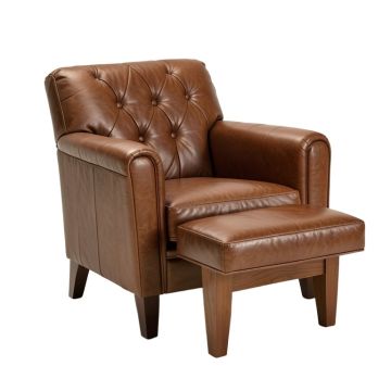 Nannie 35 '' Wide Tufted Armchair And Ottoman