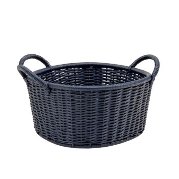 Aspen Brook Empty Storage Basket - Navy