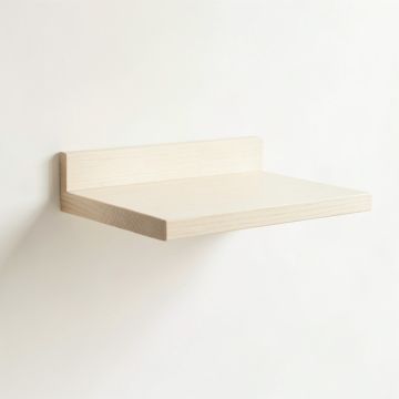 Oak Crossing Wall-Mounted Cat Perch - Ivory (synthetic illustration; no displayed measurements)