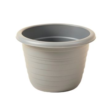 Stone Branch Empty Planter - Gray