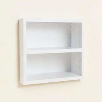Fox Hollow Furnishings Niche Wall Shelf (synthetic illustration; no displayed measurements)