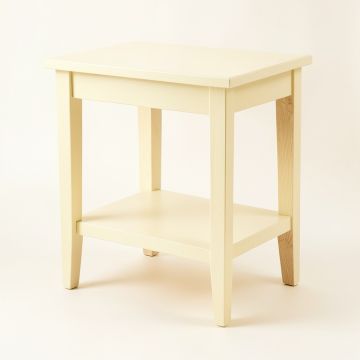 Cove Brook Side Table - Cream (synthetic illustration; no displayed measurements)