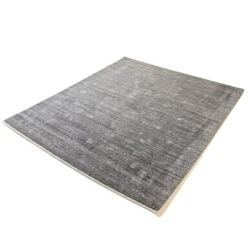 Toth Traditional Casual Hand-Tufted Wool Gray Area Rug