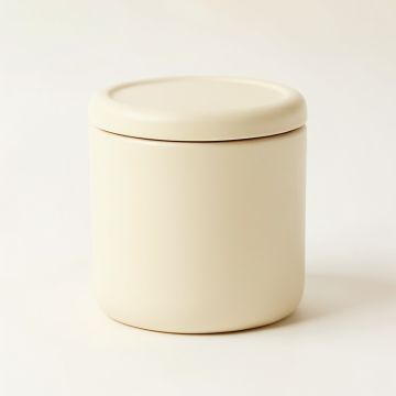 Ridge Bluff Storage Canister With Lid - Cream (synthetic illustration; no displayed measurements)