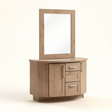 24 '' Single Bathroom Vanity Set With Mirror (synthetic illustration; no displayed measurements)