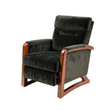 Anthoine 38.2 '' Wide Chenille Power Lift Assist Ergonomic Recliner With Massager