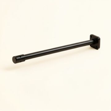 23.5 '' W Closet Rod (synthetic illustration; no displayed measurements)