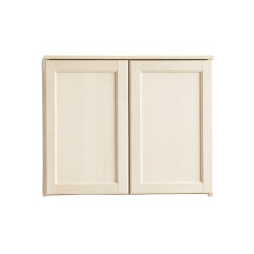 Oak Dale Wall-Mounted Entry Cabinet - Ivory