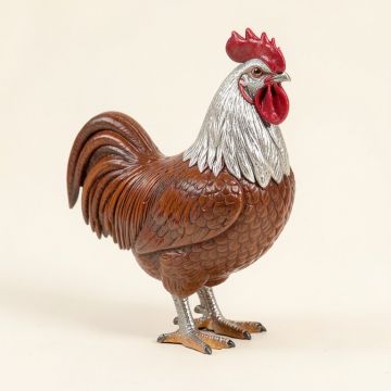 Balmorhea Farmhouse Farm Life Rooster Figurine (synthetic illustration; no displayed measurements)