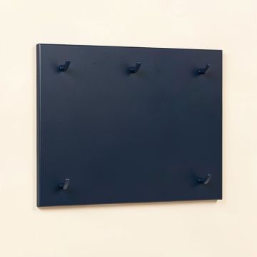 Dune Brook Empty Wall-Mounted Tool Organizer Panel - Navy (synthetic illustration; no displayed measurements)