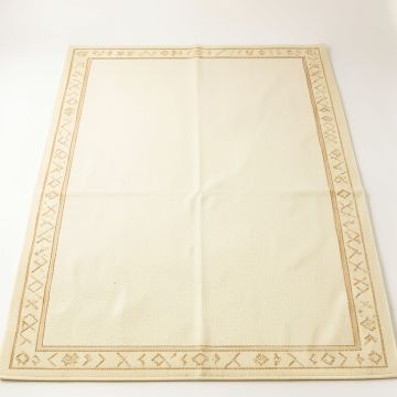 Reed Canyon Rectangular Area Rug - Cream (synthetic illustration; no displayed measurements)