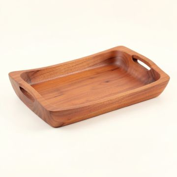Field Dale Serving Tray - Terracotta (synthetic illustration; no displayed measurements)