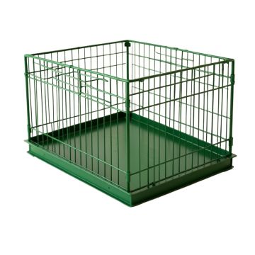 Alder Brook Empty Furniture-Style Pet Crate - Green