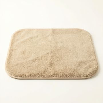 Stone Bend Bath Mat - Beige (synthetic illustration; no displayed measurements)