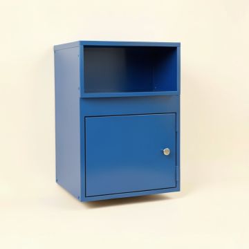 Shore Dale Wall-Mounted Entry Cabinet - Blue (synthetic illustration; no displayed measurements)