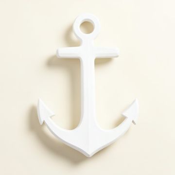 Nautical Anchor Wall Décor (synthetic illustration; no displayed measurements)