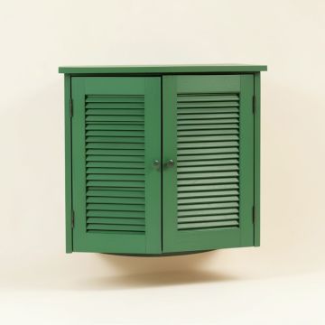 Wren Crossing Wall-Mounted Laundry Cabinet - Green (synthetic illustration; no displayed measurements)