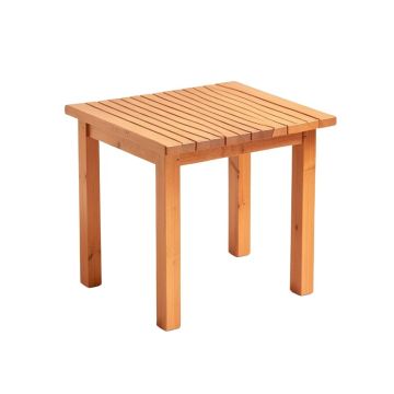 Clay Branch Compact Balcony Table - Terracotta
