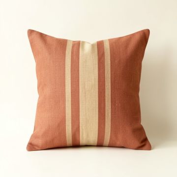 Slate Bridge Filled Accent Pillow - Terracotta (synthetic illustration; no displayed measurements)