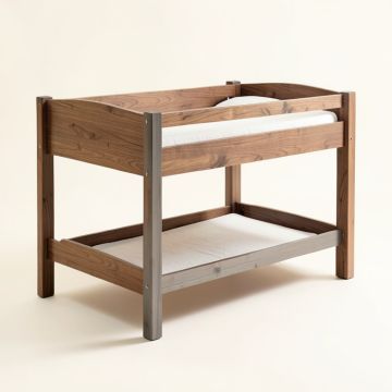 Ranveer Twin Solid Wood Low Loft Bed (synthetic illustration; no displayed measurements)