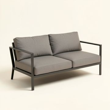 Munroe Patio Sofa With Cushions (synthetic illustration; no displayed measurements)