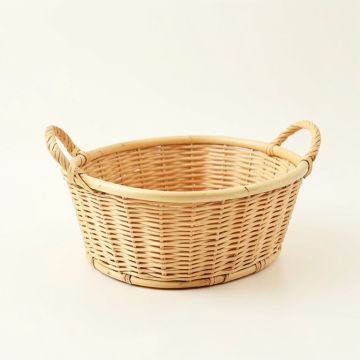 Stone Crest Empty Storage Basket - Beige (synthetic illustration; no displayed measurements)