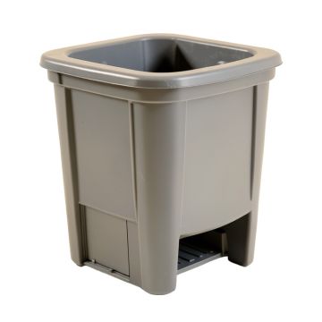 Shore Bridge Closed Garden Compost Bin - Gray