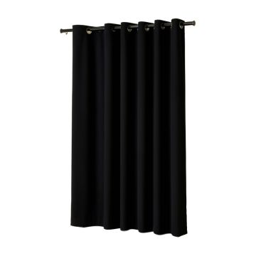 Oneridge Solid Blackout Grommet Single Curtain Panel