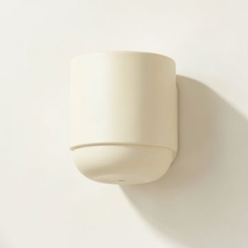 Dune Dell Wall Sconce Mounted On A Plain Wall - Ivory (synthetic illustration; no displayed measurements)