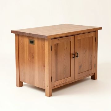 American Heritage Grazzi Kitchen Island (synthetic illustration; no displayed measurements)