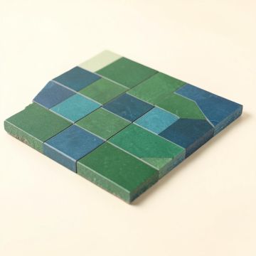 Conch 0.9 '' X 0.9 '' Random Mosaic Wall & Floor Tile (synthetic illustration; no displayed measurements)