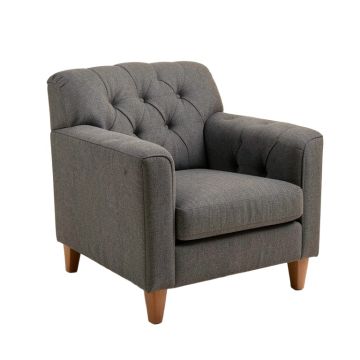 30 '' Wide Tufted Polyester Armchair