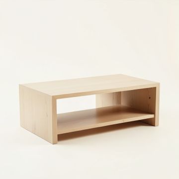 Wren Bend Coffee Table - Beige (synthetic illustration; no displayed measurements)