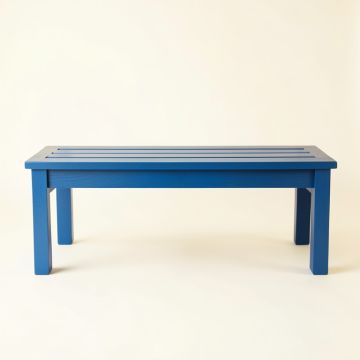 Birch Crossing Indoor Bench - Blue (synthetic illustration; no displayed measurements)