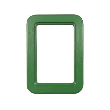 Shore Bend Framed Wall Mirror - Green