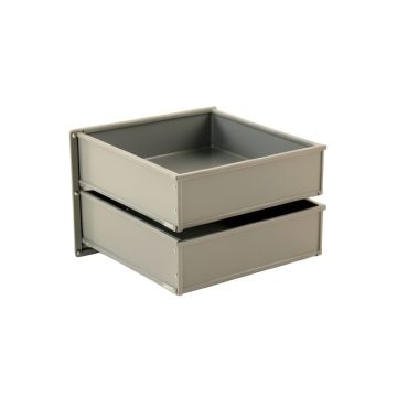 Cedar Crossing Under-Desk Drawer Unit - Gray