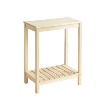 Cedar Bend Freestanding Laundry Folding Counter - Ivory
