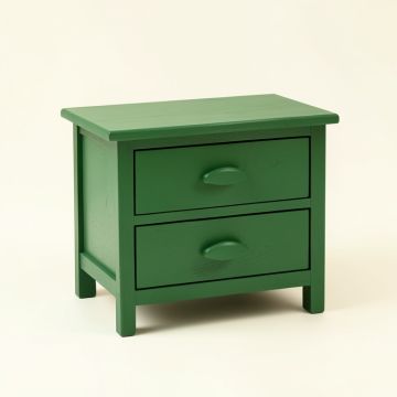 Shore Edge Nightstand - Green (synthetic illustration; no displayed measurements)