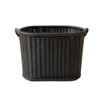 Aspen Bluff Laundry Hamper - Black