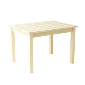 Maple Bend Patio Table - Cream