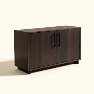 Eveloe Storage Credenza (synthetic illustration; no displayed measurements)