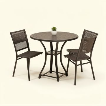 3 Piece Round Bistro Set (synthetic illustration; no displayed measurements)